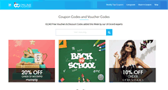 Desktop Screenshot of onlinecouponisland.com